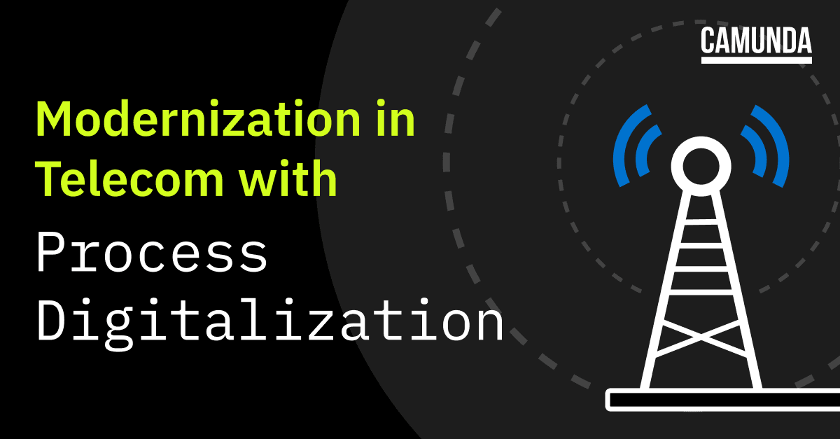 Modernization in Telecom with Process Digitalization