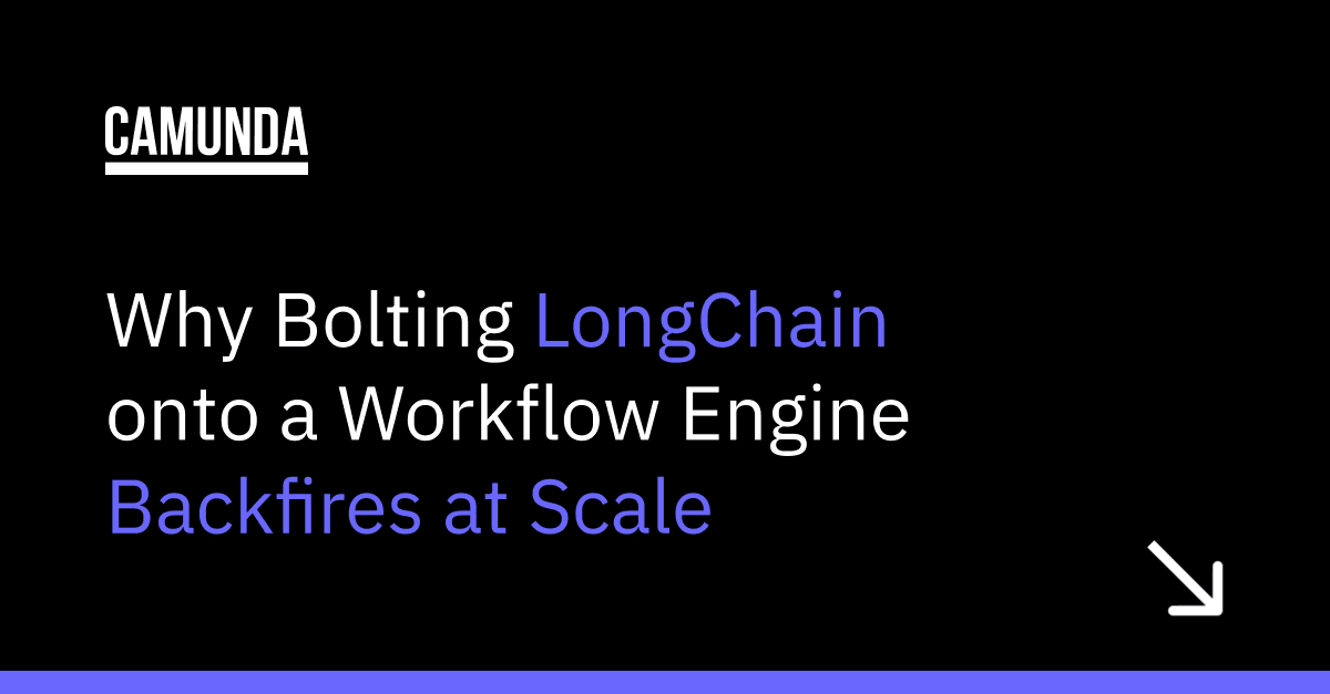 Why Bolting LangChain onto a Workflow Engine Backfires at Scale