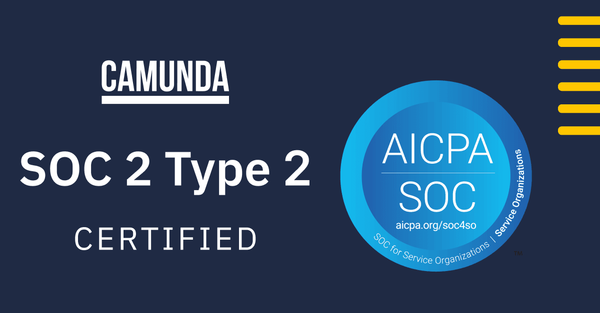 Camunda Receives SOC 2 Type 2 Certification