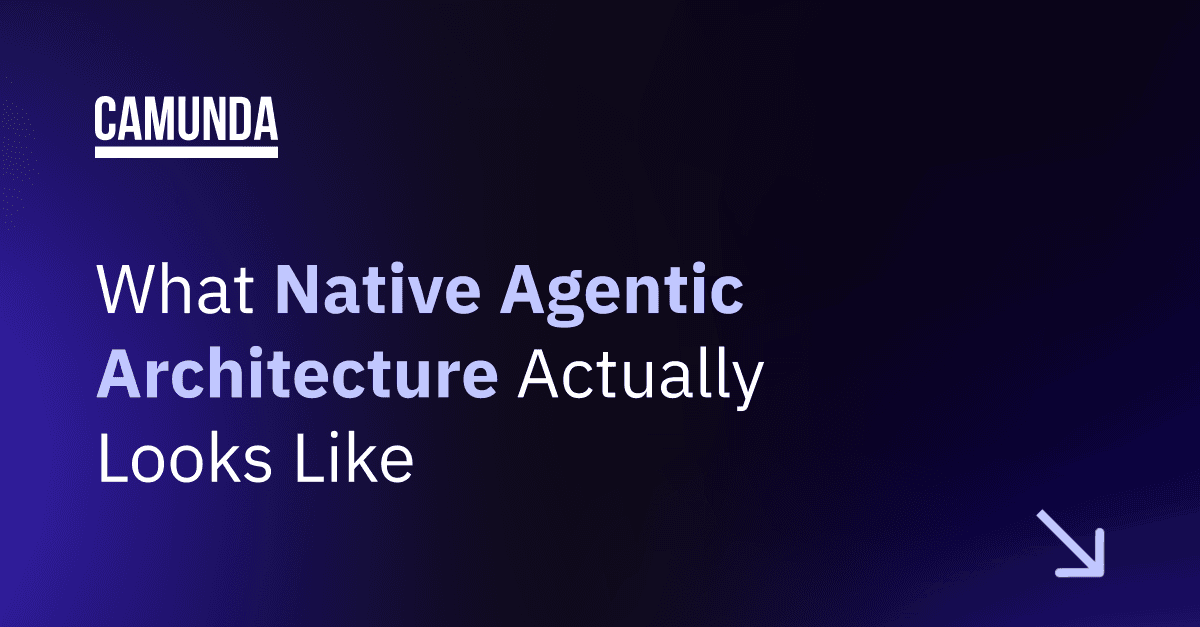 What Native Agentic Architecture Actually Looks Like