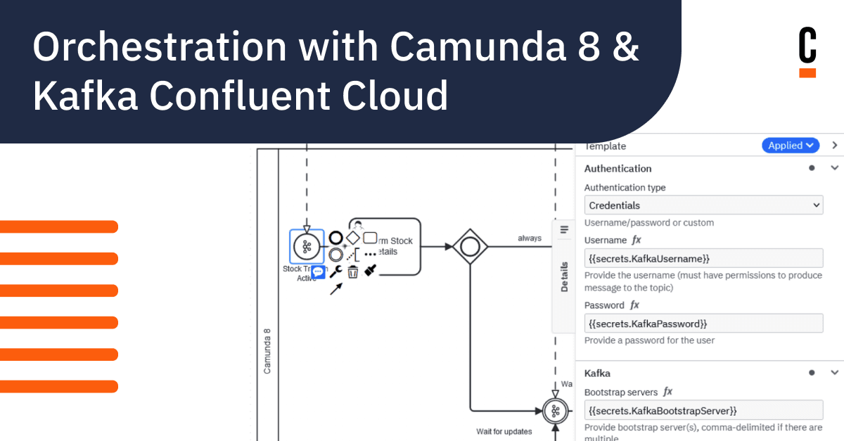 Orchestration with Camunda and Kafka Confluent Cloud