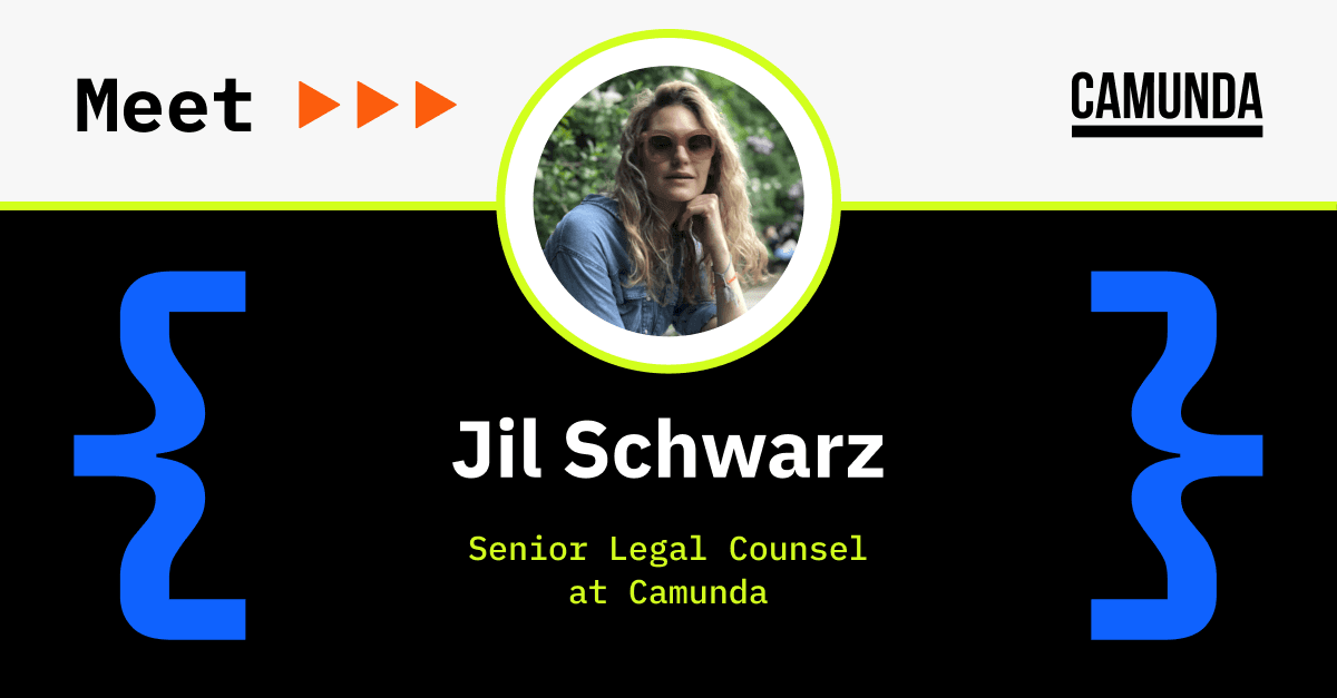 Meet Jil Schwarz, Senior Legal Counsel at Camunda
