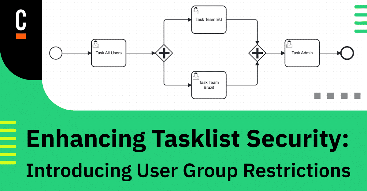 Enhancing Tasklist Security: Introducing User Groups Restrictions for User Tasks