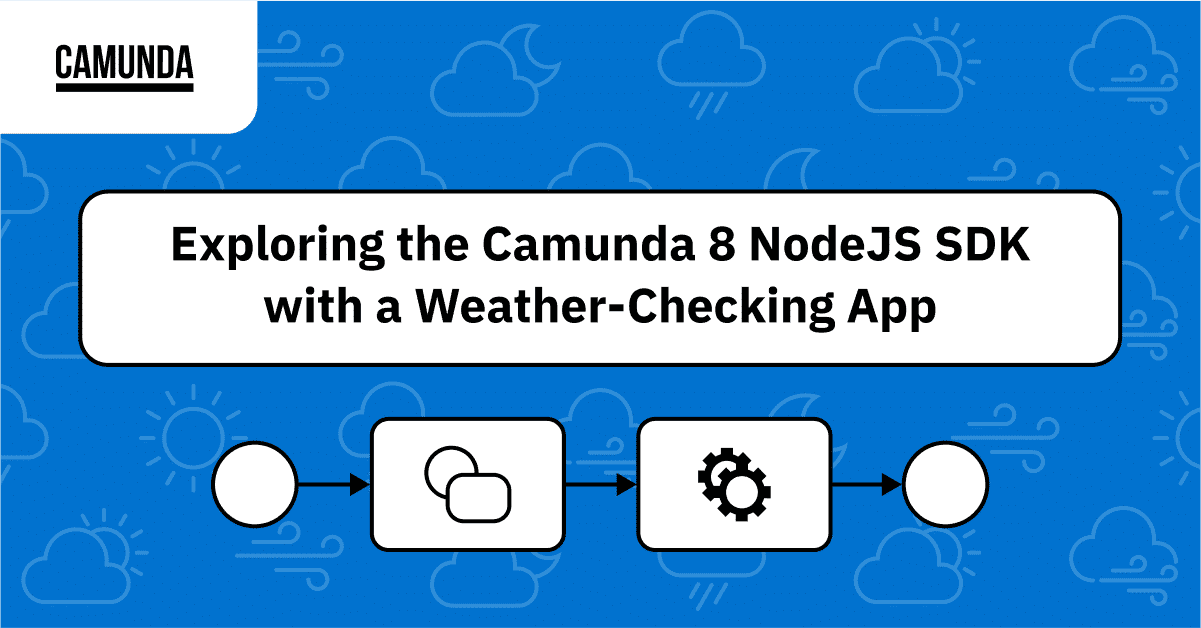 Exploring the Camunda 8 NodeJS SDK with a Weather-Checking App