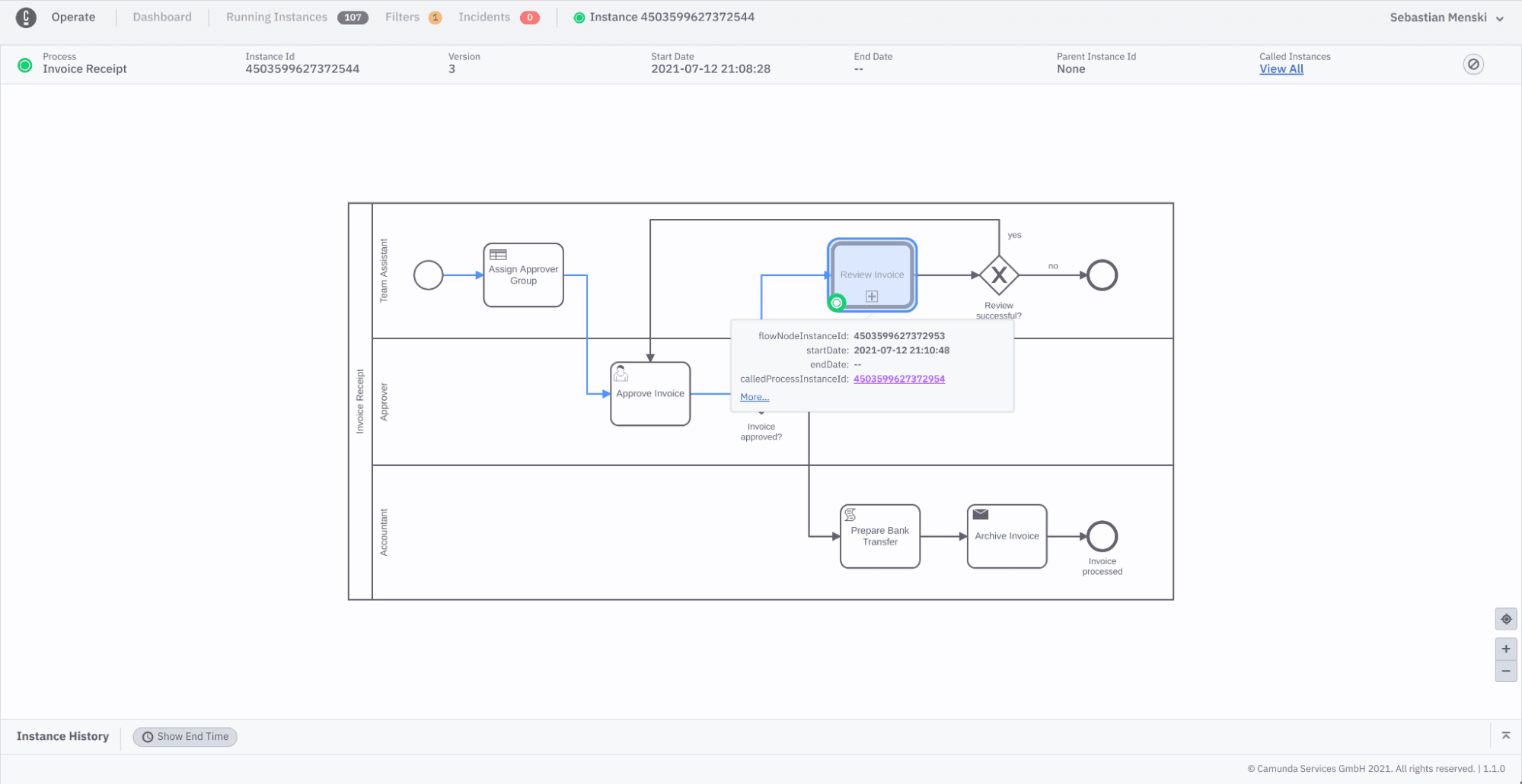 Camunda Cloud 1.1.0 Released