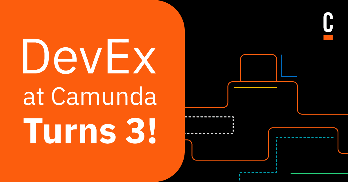 DevEx at Camunda Turns 3!