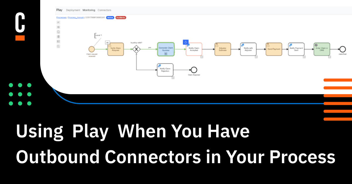 Using Play When You Have Connectors in Your Process