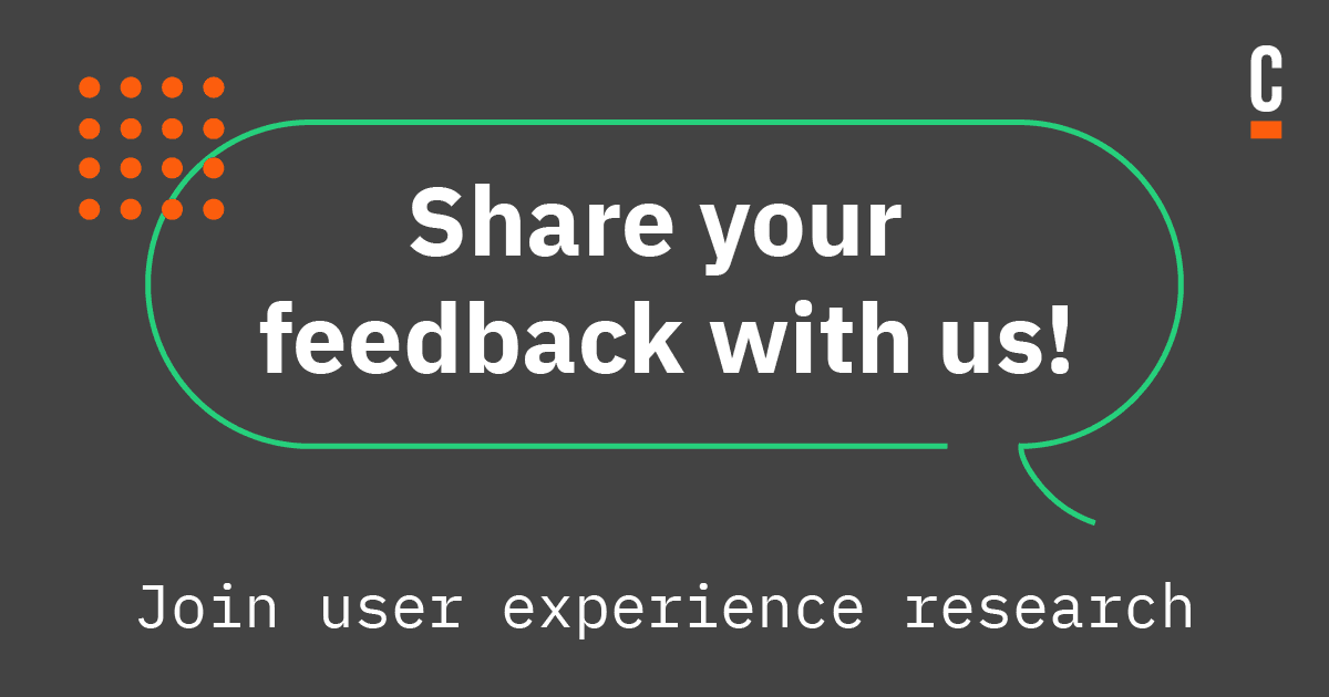 Join user experience research and share your feedback with us!