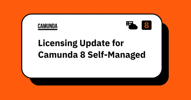 Licensing Update for Camunda 8 Self-Managed
