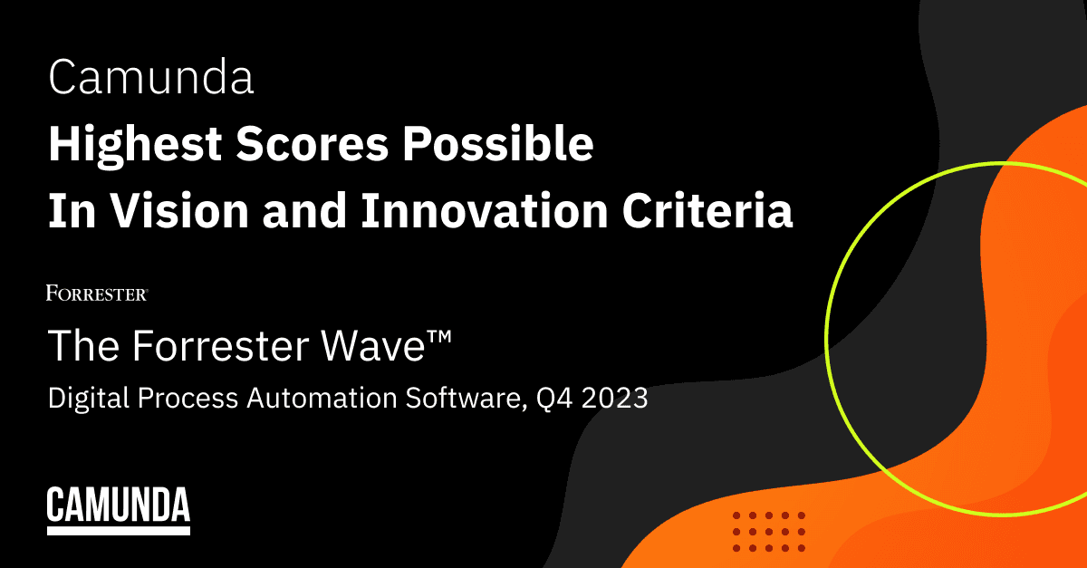 Camunda: A Strong Performer in Forrester DPA Wave