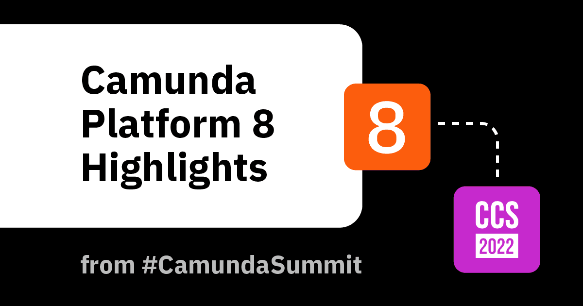 Camunda Platform 8 Highlights from #CamundaSummit