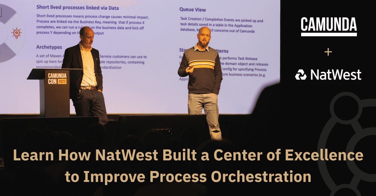 Learn How NatWest Built a Center of Excellence to Improve Process Orchestration