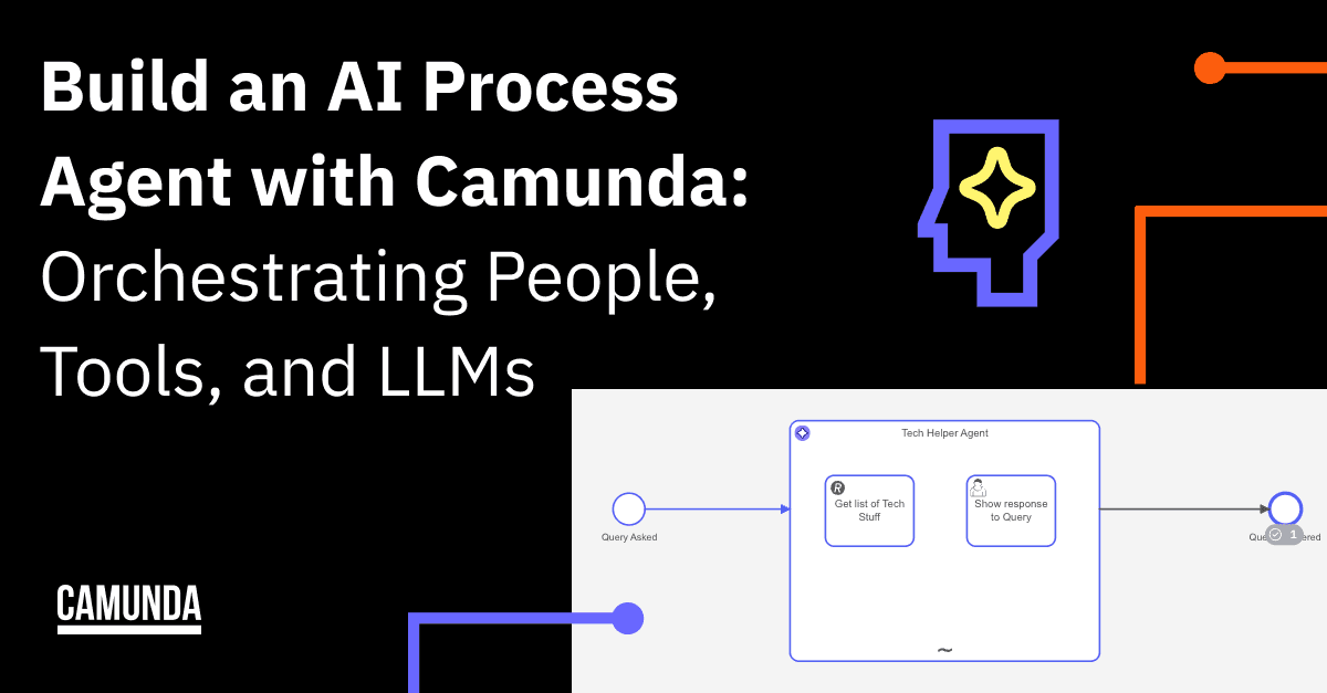 Build an AI Process Agent with Camunda: Orchestrating People, Tools, and LLMs