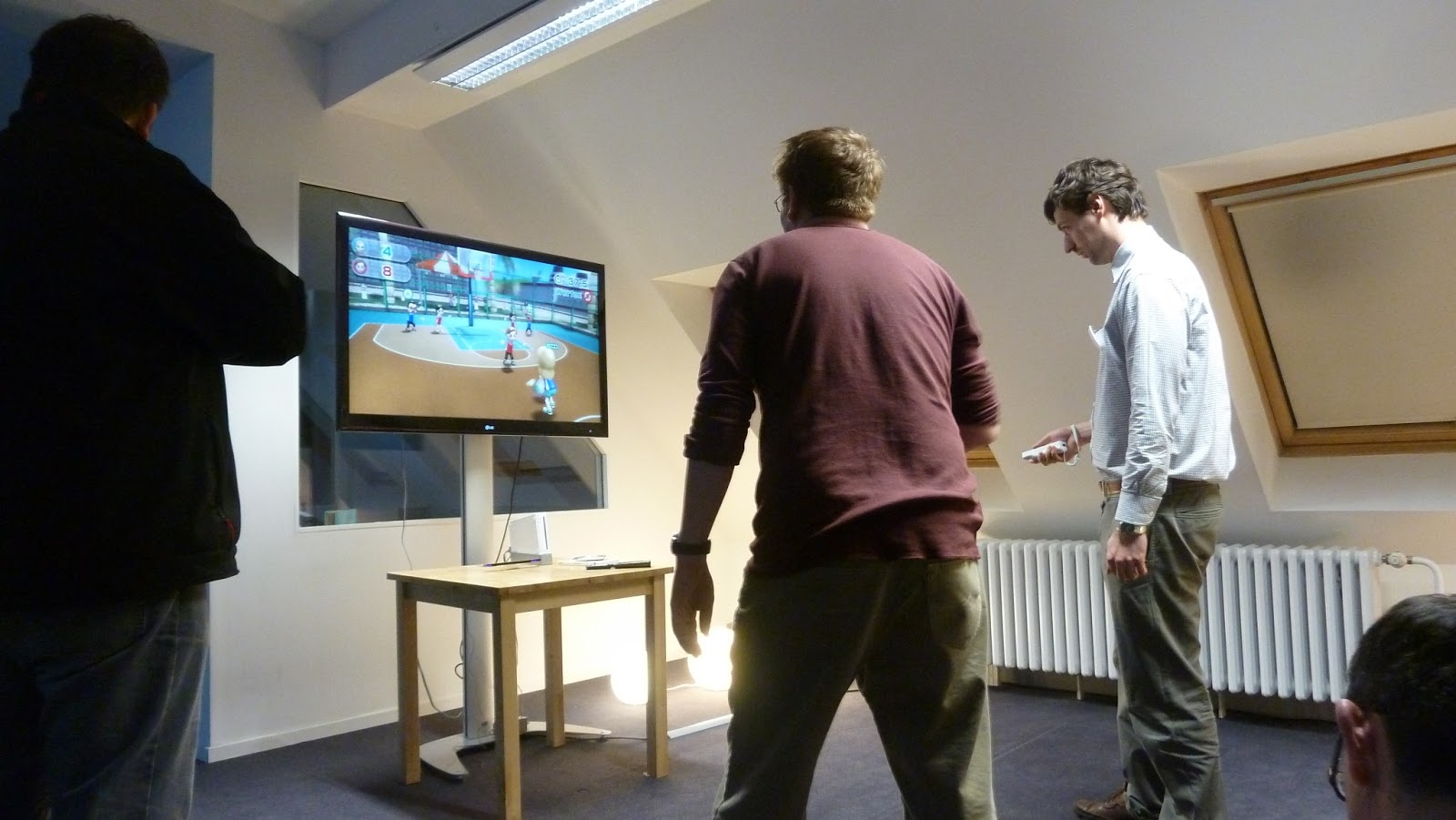 playing wii