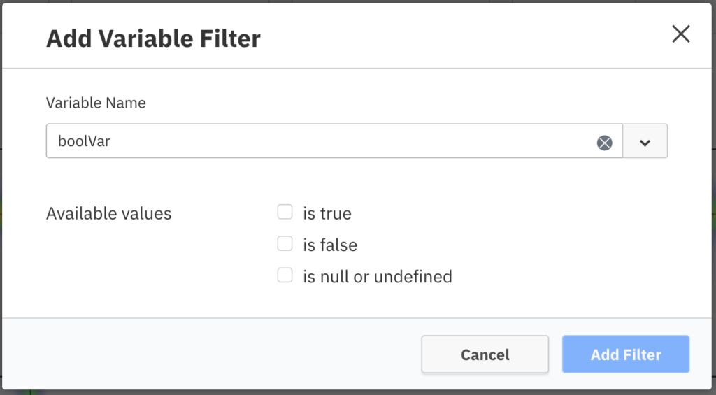 null or undefined filter option 2