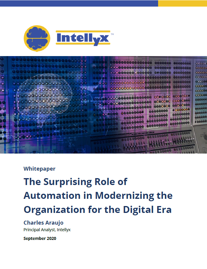 The Surprising Role of Automation in Modernizing the Organization for the Digital Era