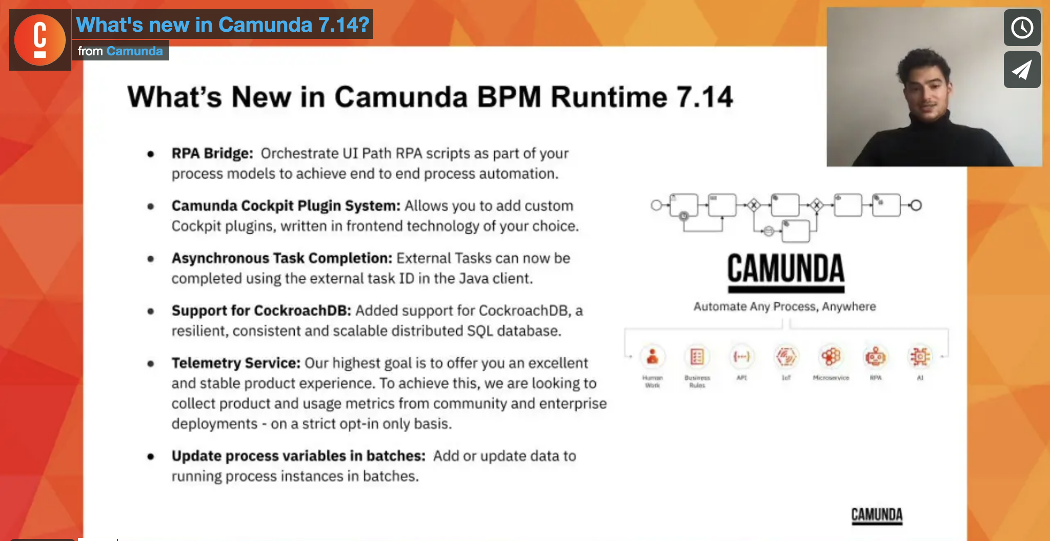 Camunda BPM Runtime Presentation