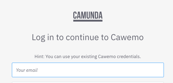 Toward a Unified Camunda Account