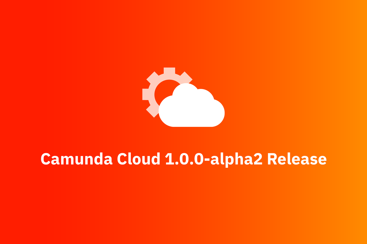 camunda cloud 1.0.0 alpha2 release