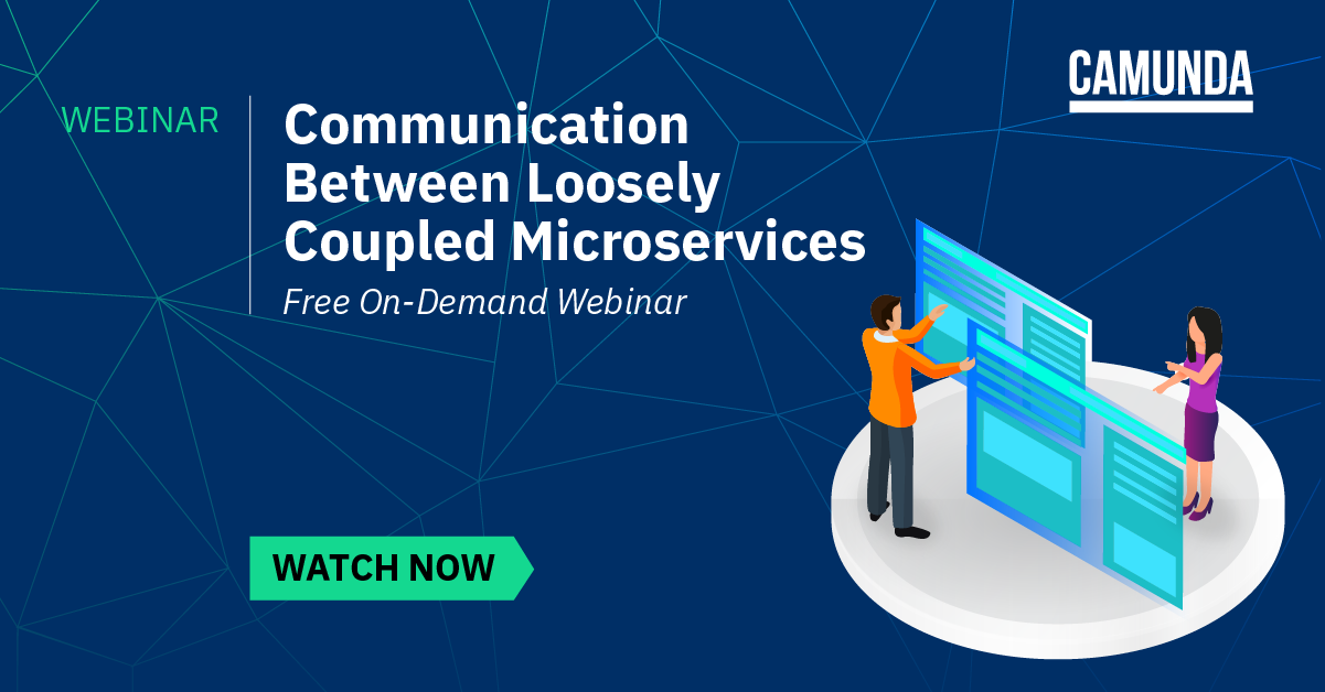 Communication Between Loosely Coupled Microservices