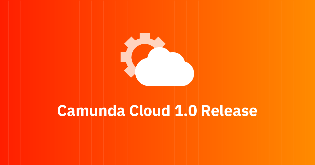 Camunda Cloud 1.0 Released