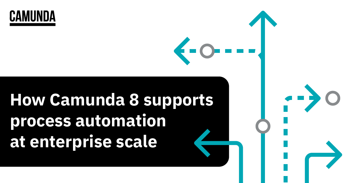 How Camunda 8 Supports Process Automation At Enterprise Scale | Camunda