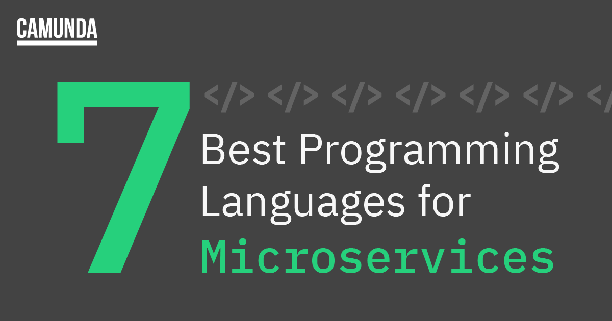 7 Best programming languages for microservices - Camunda