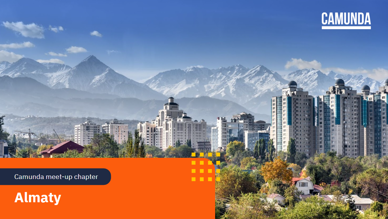 Chapter: Almaty. Camunda platform 8 introduction & use-cases presentation