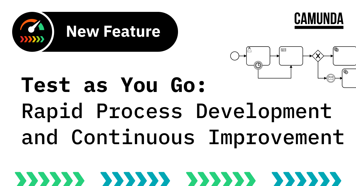 Test as You Go: Rapid Process Development and Continuous Improvement