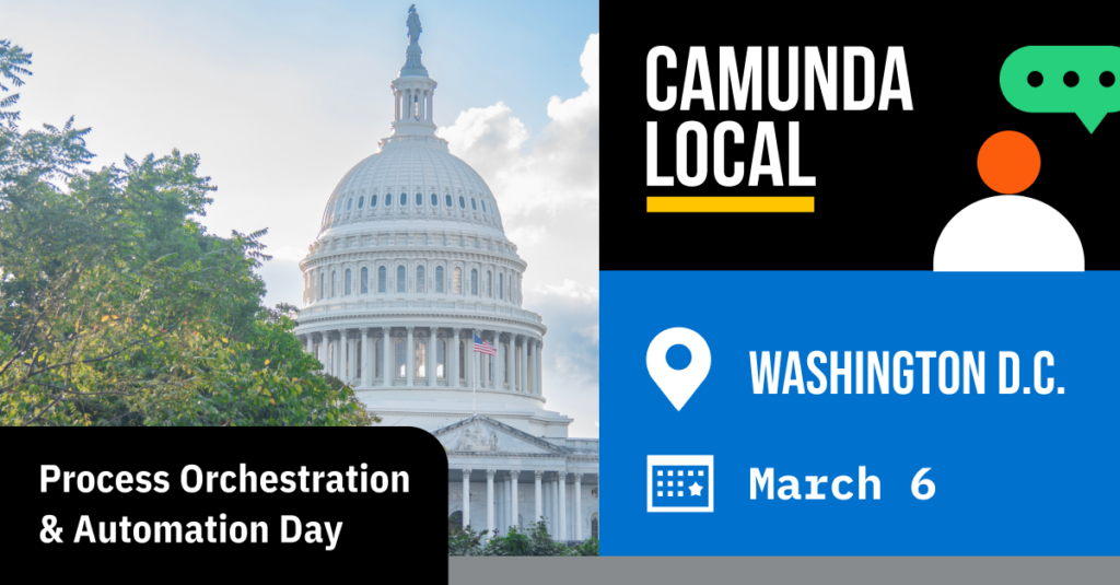 CamundaLocal Washington D.C. | March 6