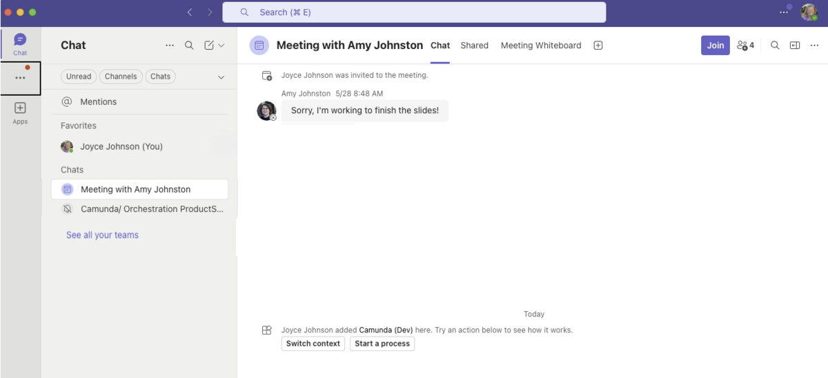 Camunda-teams-integration-chat