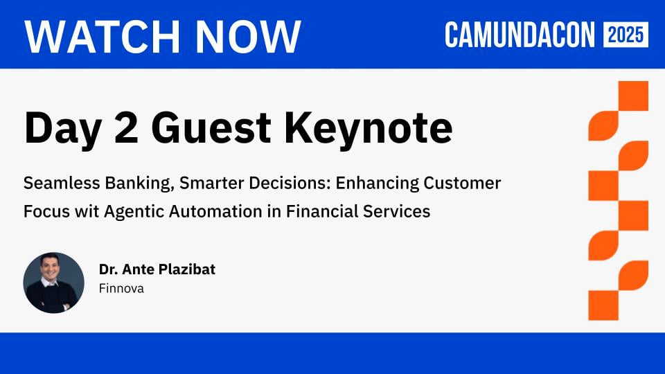 CamundaCon NYC: Finnova Day 2 Keynote