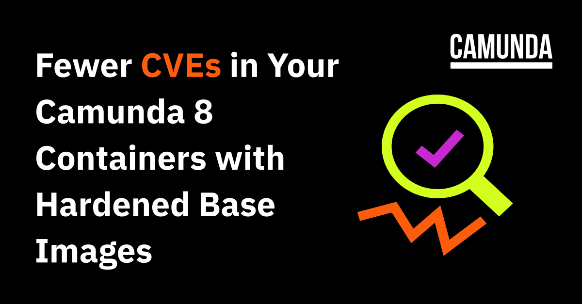 Fewer CVEs in Your Camunda 8 Containers with Hardened Base Images