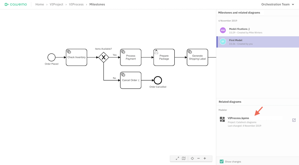 Integrate Cawemo with Camunda Modeler and Engine