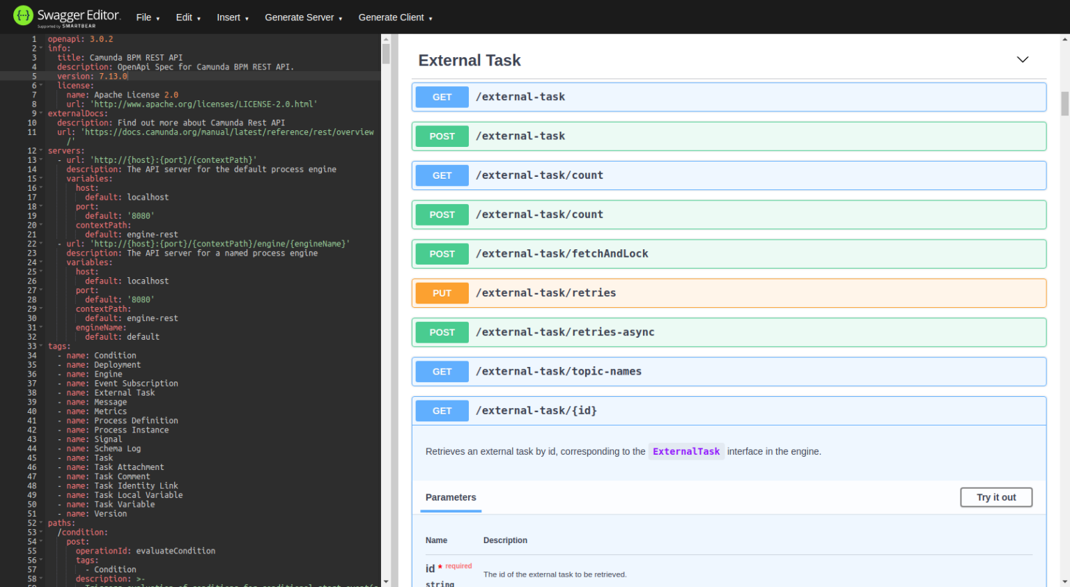 Swagger editor. Rest API Swagger. Swagger OPENAPI. OPENAPI (Swagger) Editor. Camunda API.